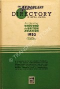 Book cover of The Aeroplane Directory of British Aviation 1953 by The Aeroplane 